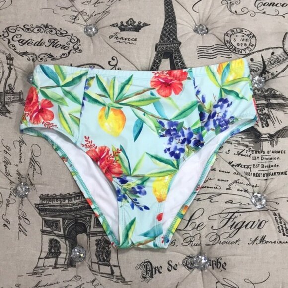 Athena Simple Pleasures High Waist Bikini Bottom - Picture 3 of 7